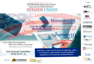 Read more about the article Seminario en Colombia estrategias efectivas para hacer negocios en USA