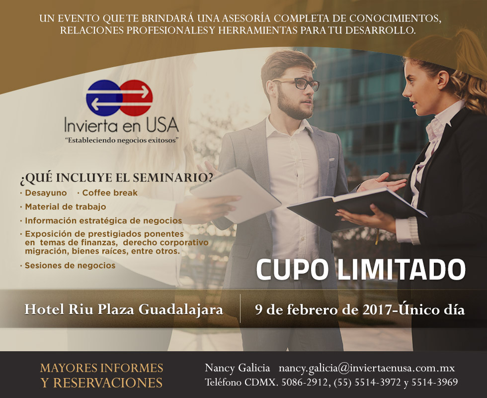 You are currently viewing Como hacer negocios en Estados Unidos, Seminario en Guadalajara
