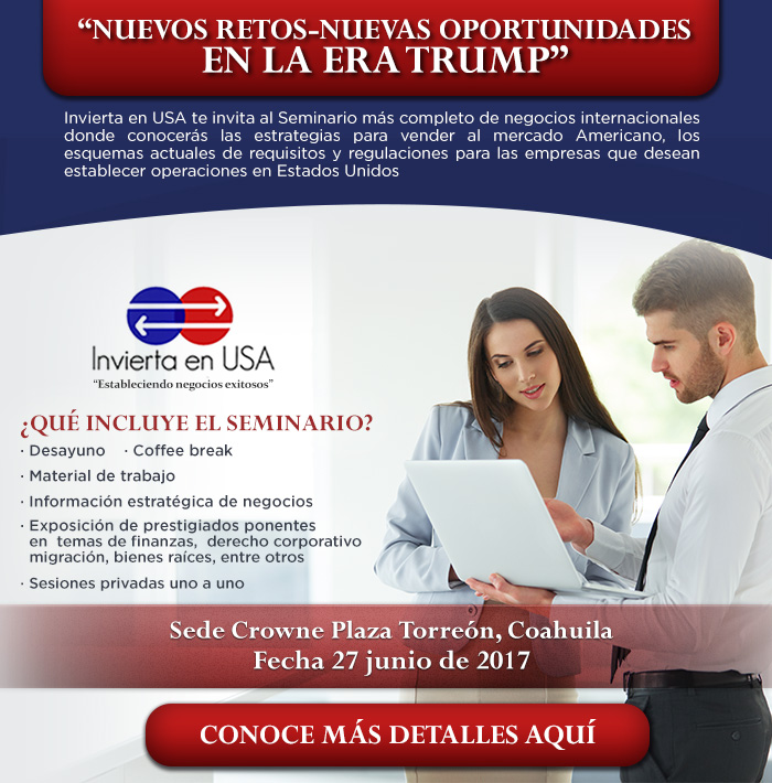 You are currently viewing Nuevos Retos/ Nuevas oportunidades en la Era Trump