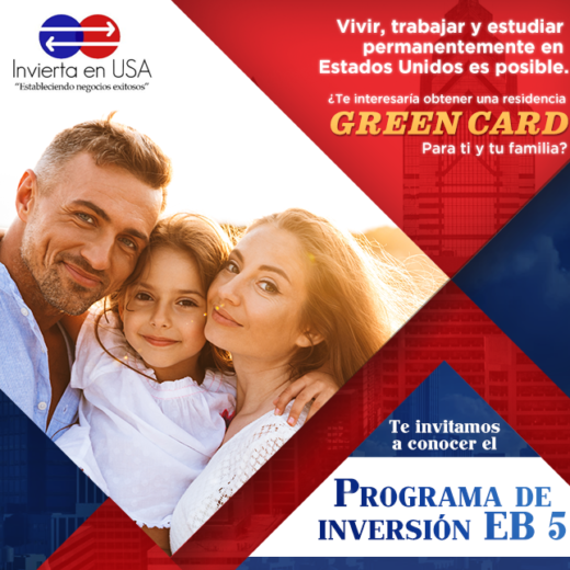 Residencia Permanente con la Visa EB5 (Green Card) Evento CDMX – Oct 11 2023